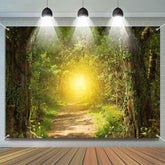 Aperturee - Floral Path Spring Mysterious Dense Forest Backdrop